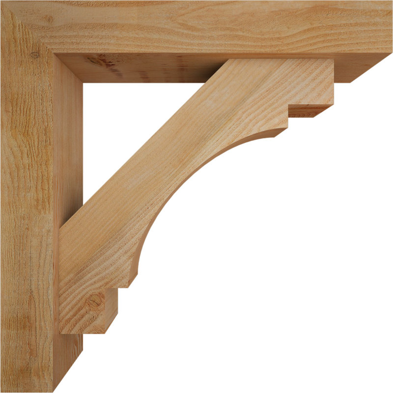 Support Merced Block avec support décalé, 30 x 30, Sapin Douglas de l 6 po (scié brut)