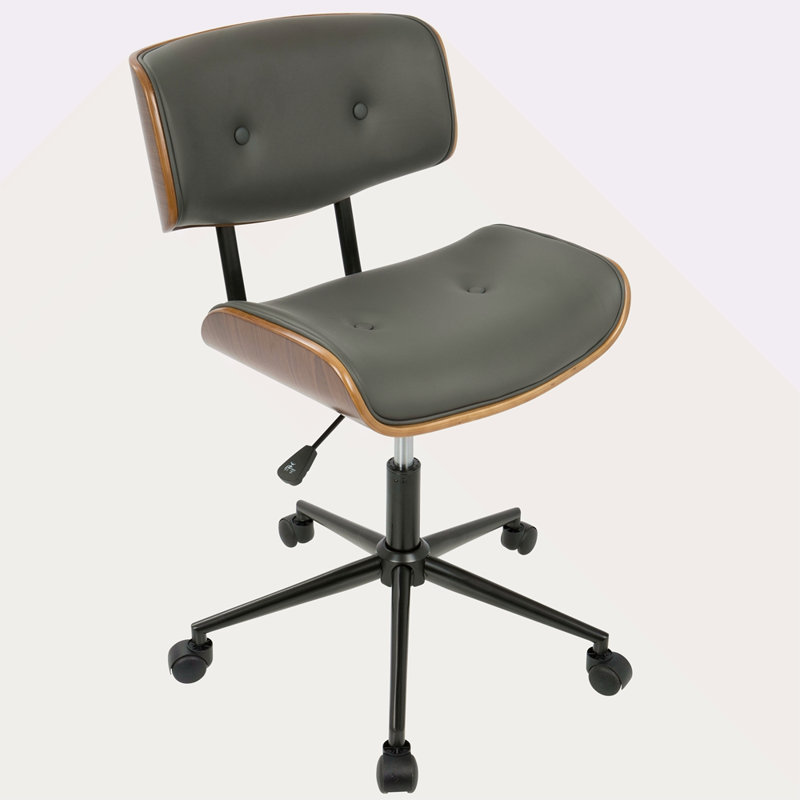 Chaise de bureau réglable Mid-Century
