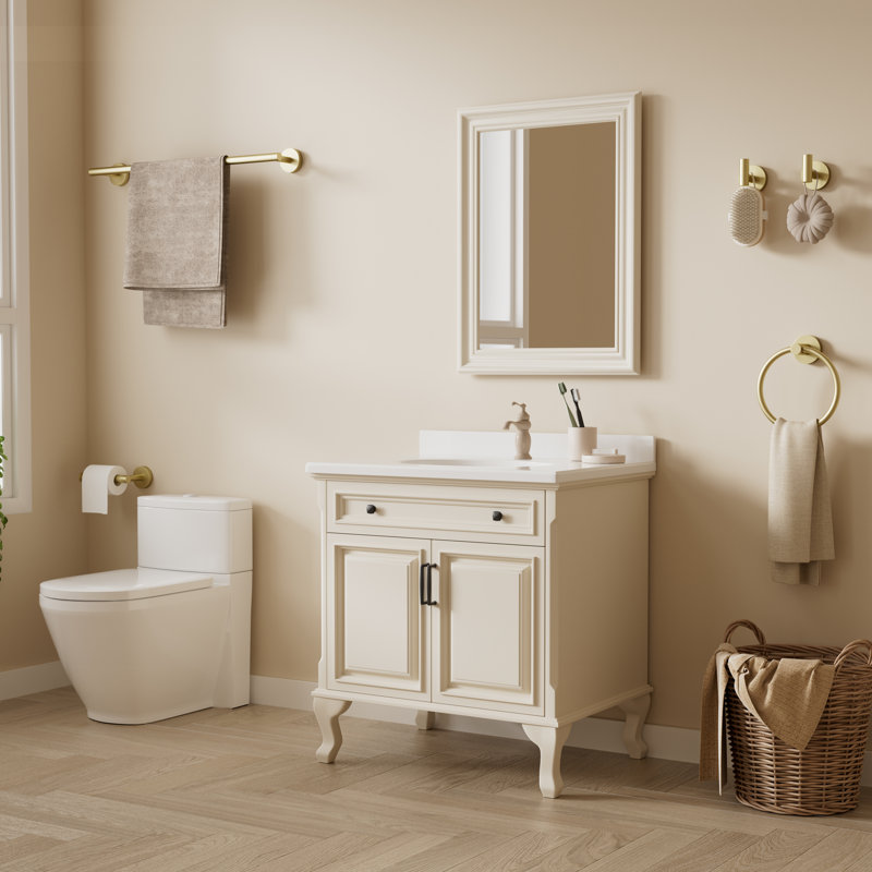 Ensemble de quincaillerie de salle de bain 5 pièces, en acier inoxydable SUS 304, résistant à la rouille, qualité testée