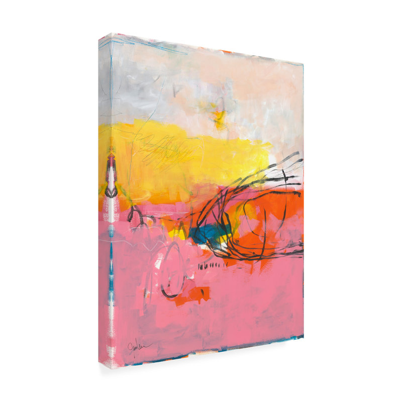 Jan Weiss, «All Was Said And Done No. 2», art sur toile, H 24 po x l 18 po x P 2 po