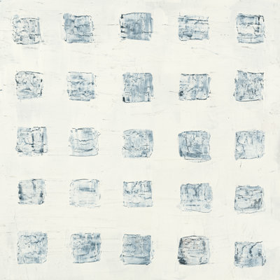 Carrés sur fond blanc