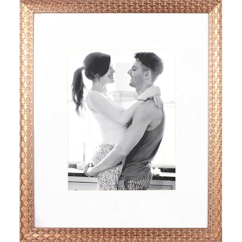 Havisham Wood Beveled Picture Frame, Gold, 16" H x 20" W