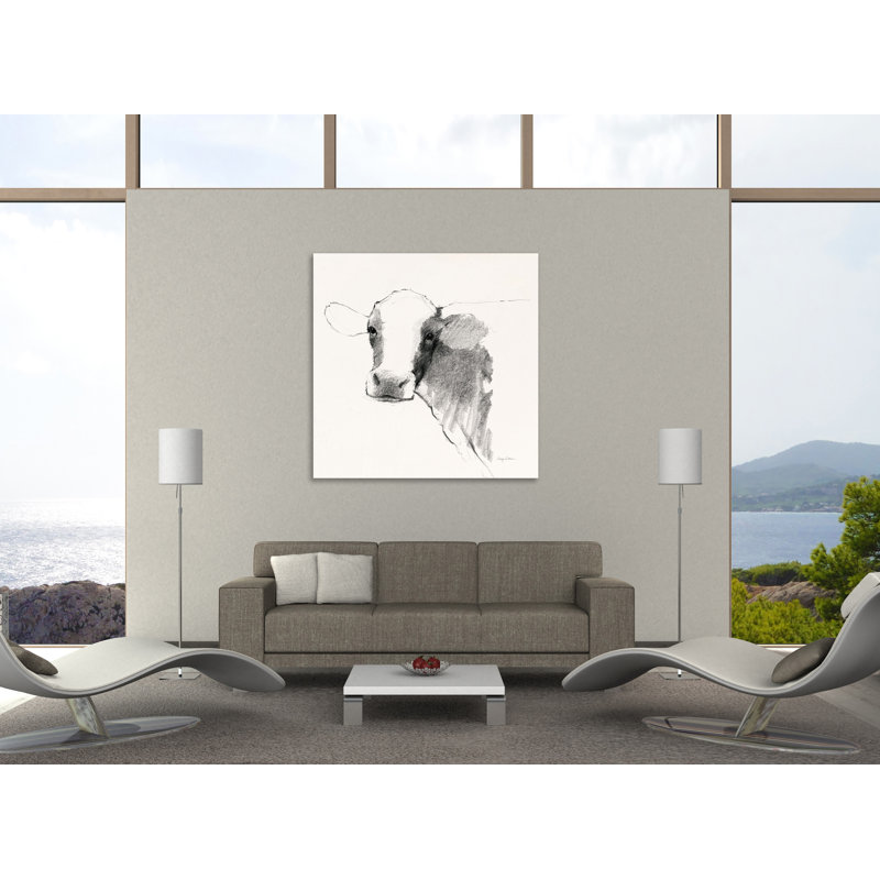 Art mural rétro sur toile Life at Home VI, H 36 po x l 36 po x P 1,5 po, Toile tendue
