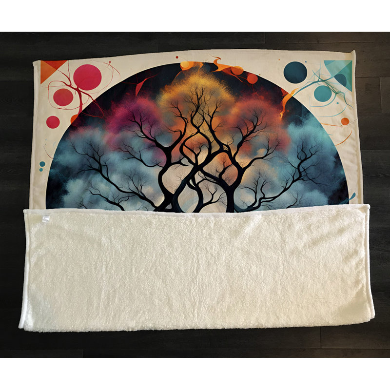 Throw Blanket, 51" W x 60" L
