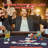 Poker Table RayChee 50'' 8 - Player Pine Foldable Poker Table