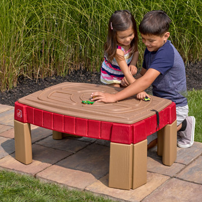 Step2 Naturally Playful Kids Outdoor Sand Table with Cover