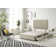 Pleasanton Linen Divan Bed Set with Sprung Memory Foam Mattress and Headboard