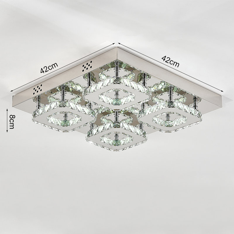 LED Flush Mount, White