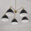 Lustre à intensité variable 5 lumières Ross-94392780
