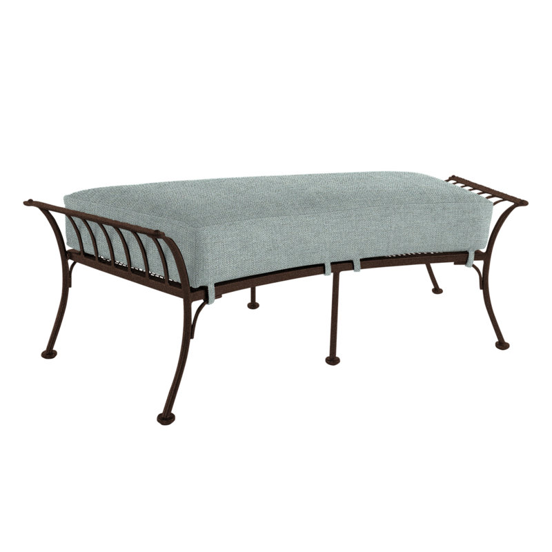 Monterra Outdoor Ottoman, Copper Creek, Adena Shale