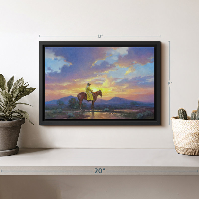 «Sun Burn Wall Art», H 9 po x l 13 po