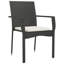 Chaise de patio en métal avec coussins-466364106-466364159