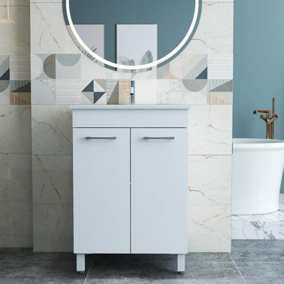 Meuble-lavabo simple 24 po avec lavabo