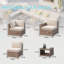 Amberson 12 Piece Rattan Sectional Seating Group with Cushions