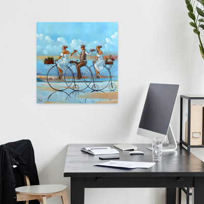 Joy Ride IV Contemporary Summer Art