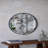 Mirror With Industrial Design Round Mirror With Metal Frame
