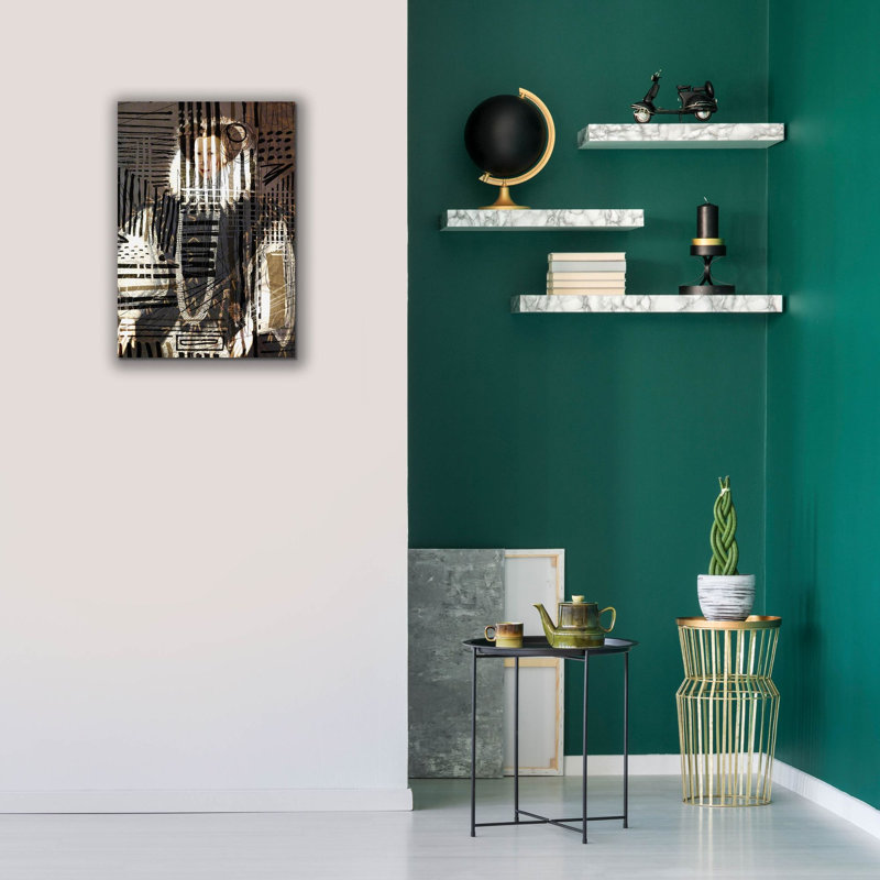 «Elizabeth of England» par Irena Orlov, art mural sur toile, H 26 po x l 18 po x P 0,75 po