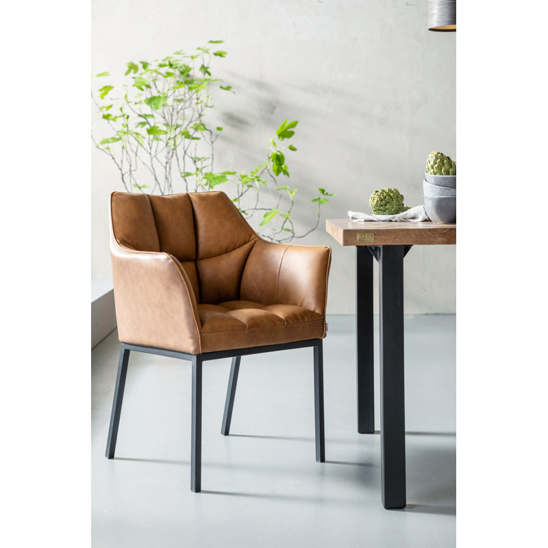 Thinktank armchair with artificial leather