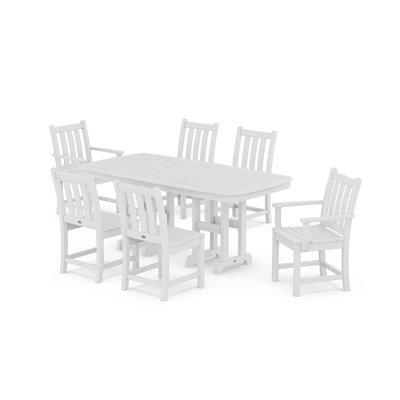 POLYWOOD Traditional Garden 7-Piece Dining Set by POLYWOOD