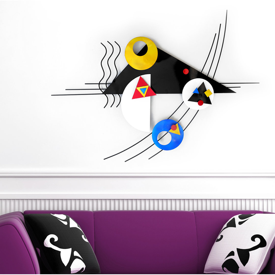 Composition Metal Painting Wall Décor
