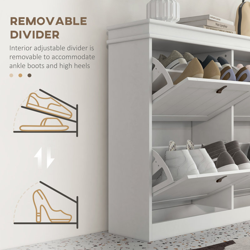 20 Pair Shoe Storage Cabinet