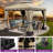10 pi. L 12 pi. D Pavillon de jardin en acier