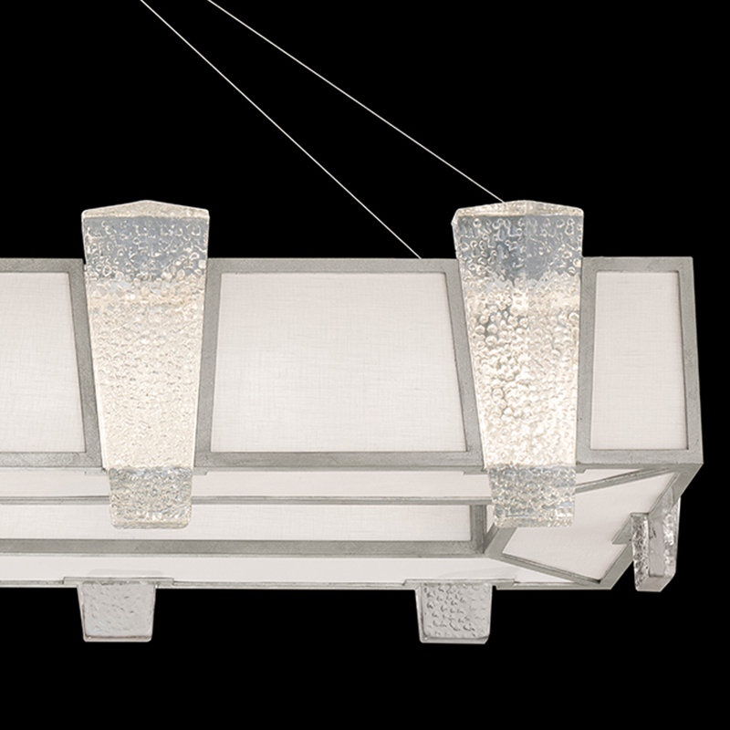 Crownstone 16 - Light Pendant, Silver, Fabric