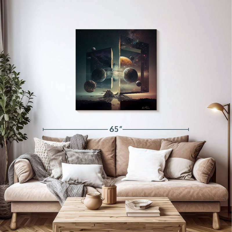 Kelan Multiverses, 36" H x 36" W