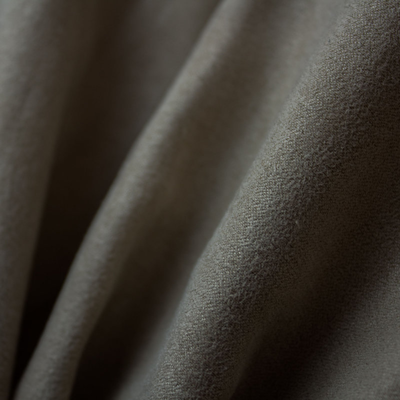 Vail Suede Fabric, Pewter