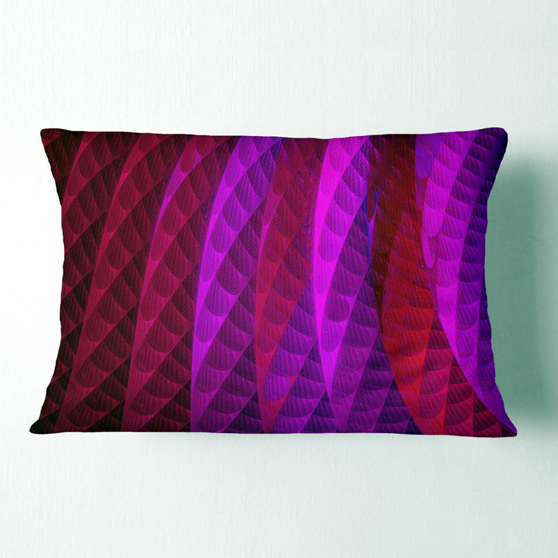 Reversible Throw Pillow, Pink