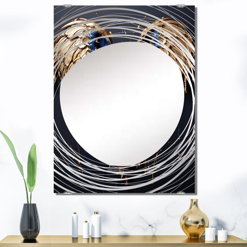 Chelchowska - Miroir fantaisie, décoration murale MIR137280, 40 po x 30 po