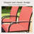 Sutiya 6 - Person Steel Patio Dining Set Umbrella Hole Included Rectangular Table-85516409