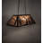 Rustic Lodge 6 - Light Black Pool Table Lights Pendant-16183363