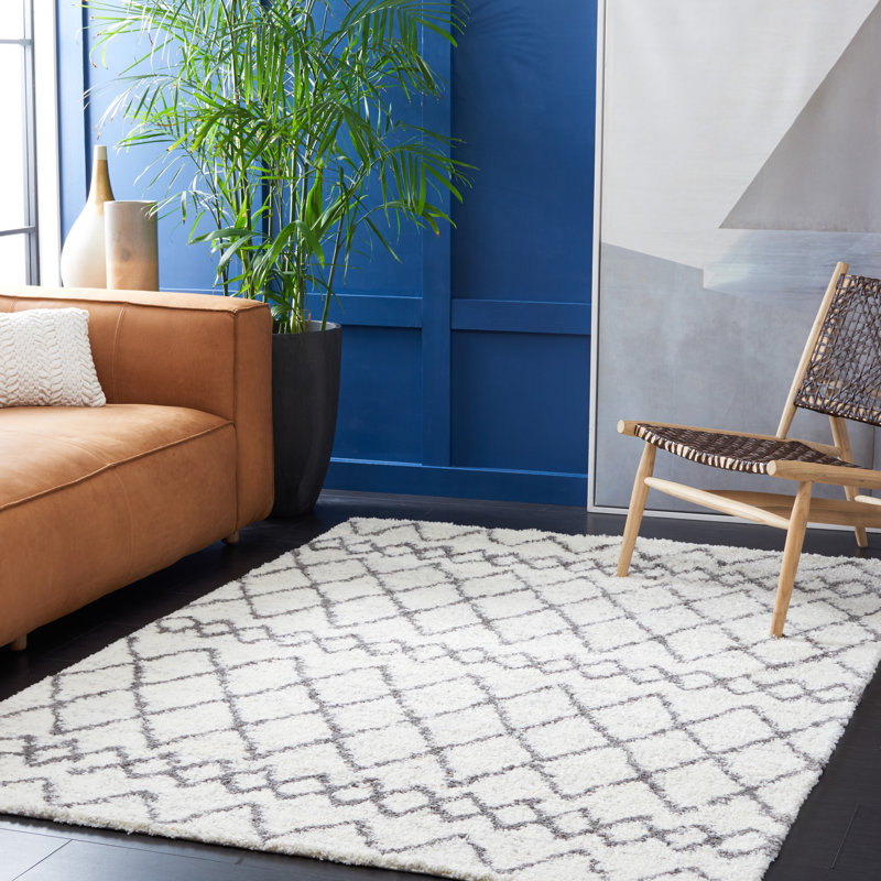 Gokey Performance Geometric Rug, Rectangle 8' x 10'