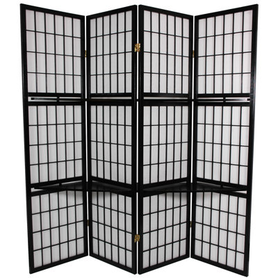 Shoji Screen with Shelves