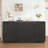 4-Door Fluted Storage Cabinet with Power Outlet-1676685440