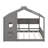 Full Size Floor House Bed-1547242516