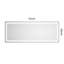 72" X 28" Wall Mounted Led Bathroom Mirror With Aluminum Frame, Fog, Memory, 3 Colours, For Silence Vanity Front And Backlight, Decorative Purposes