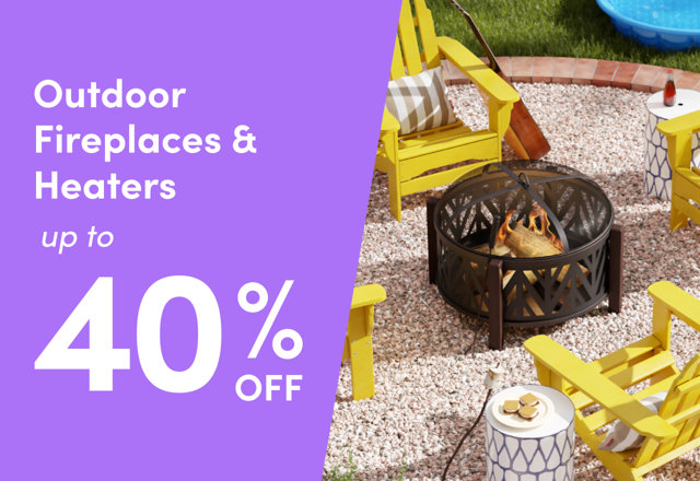 Deals on Outdoor Fireplaces & Heaters