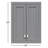 Higuera Solid Wood Bathroom Cabinet-1136810279-1159787209