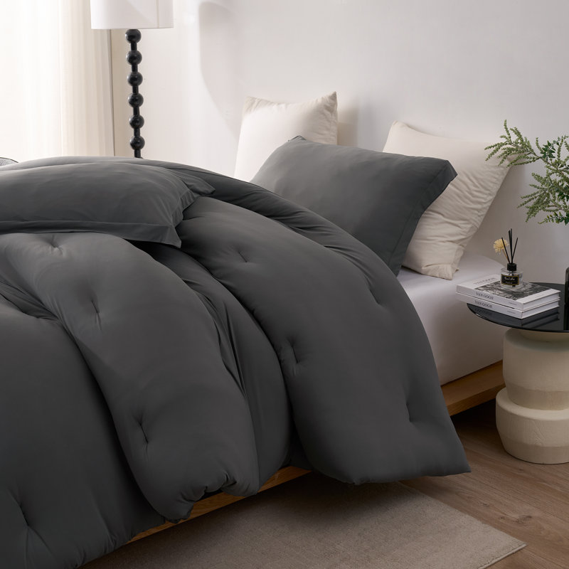 Look To This Thicky - Ensemble d'édredon surdimensionné Coma Inducteur® - Standard épais, Gris