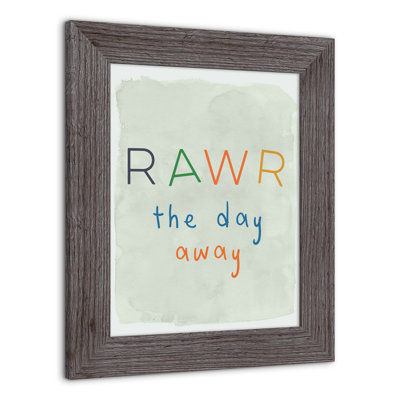 Roar The Day Away, art encadré
