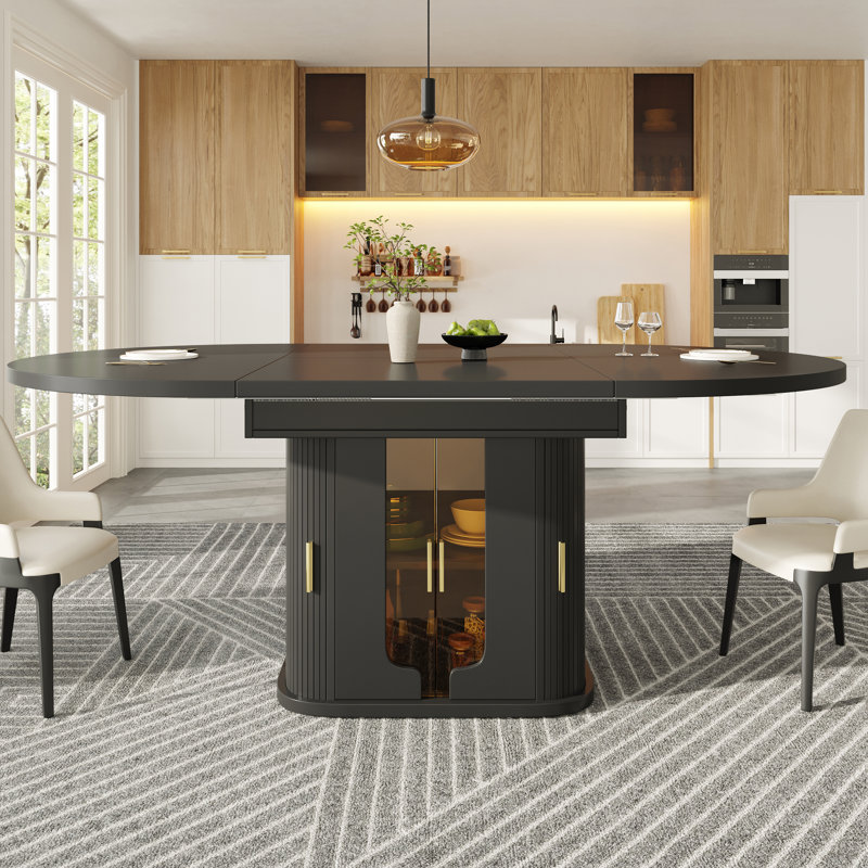 158 cm Extendable Dining Table