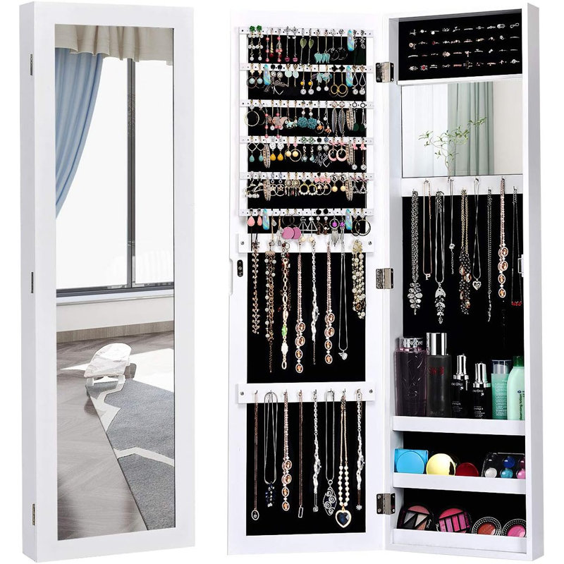 Wall Mounted Required Jewelry Armoire