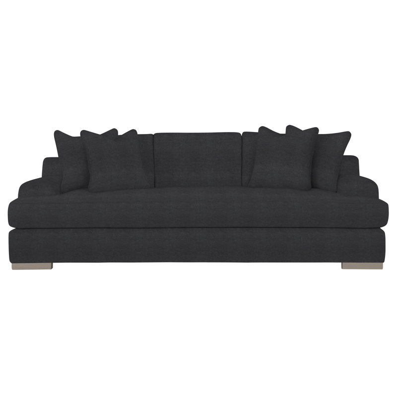 Andie Loveseat, Akiko Graphite Performance 5534-011, Blanca