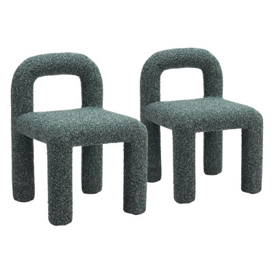 Welcy Arum Dining Chair (Set Of 2) Snowy Green by Orren Ellis