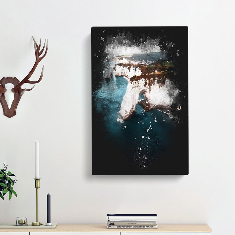 Etretat in France - Wrapped Canvas, 76cm H x 50cm W x 3cm D