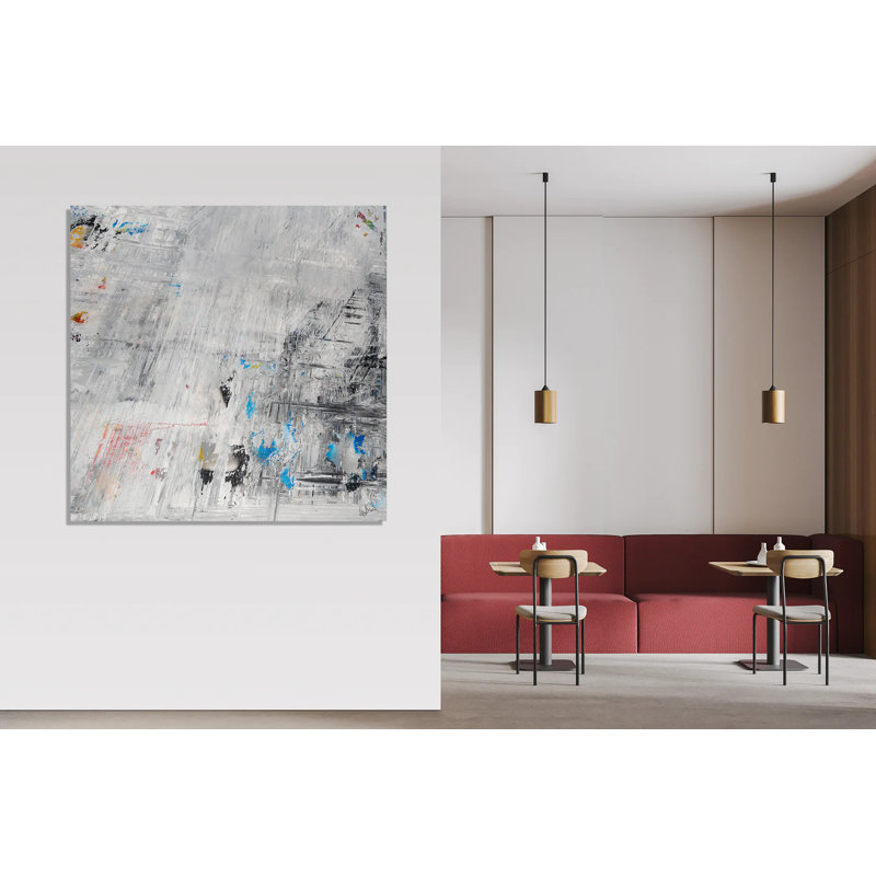 John Beard CollectionS Hexy On Giclee Canvas Hand Embellished Art, 20" H x 20" W x 1" D, Unframed