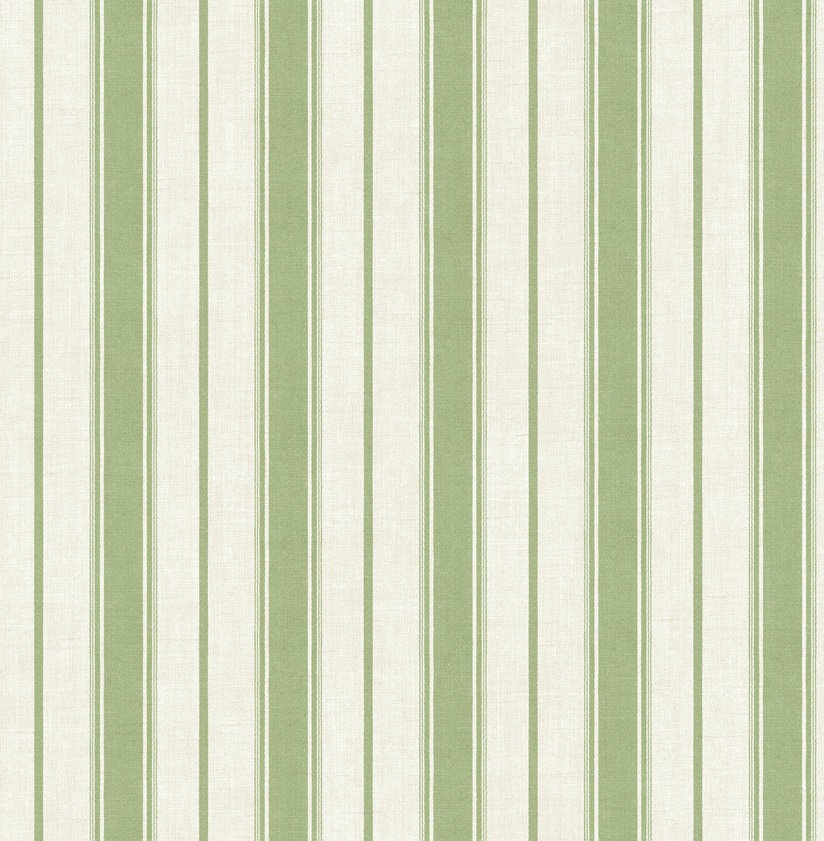 Leota Striped Wallpaper, Pomme