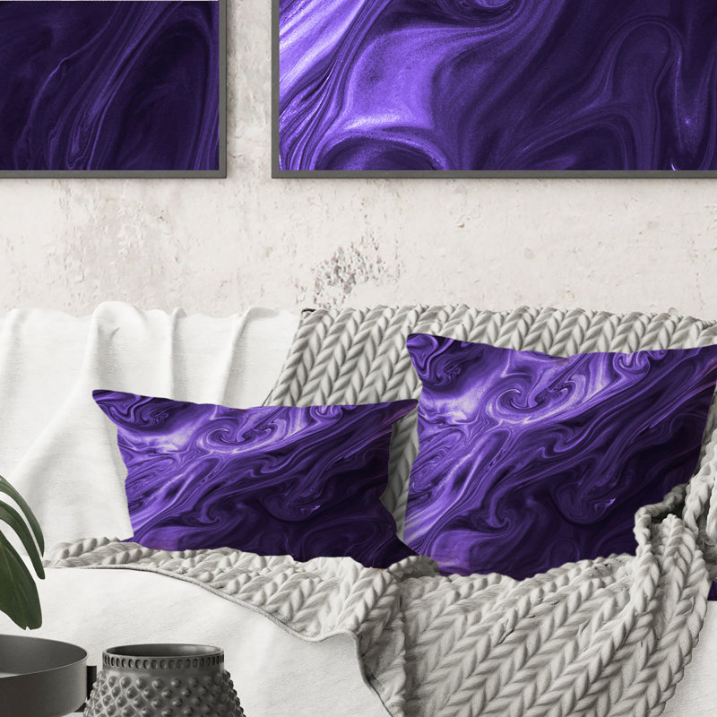 Coussin décoratif Ultra Violet